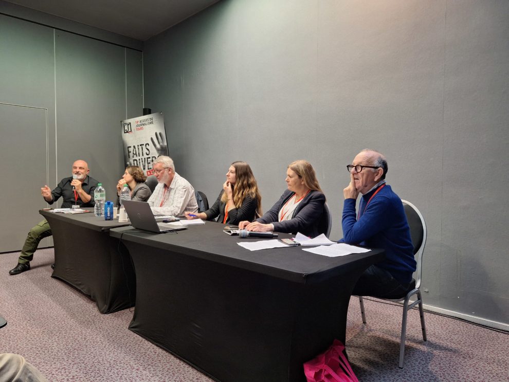 Atelier de l'UCP2F lors des Assises du journalisme 2025. Photo Aurélien Tournier